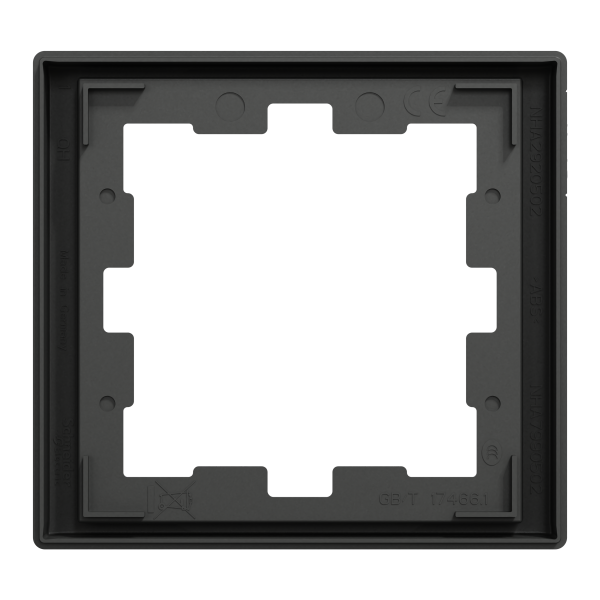 D-life - cadre de finition - anthracite - 1 poste