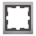 D-life - cadre de finition - métal - nickel - 1 poste