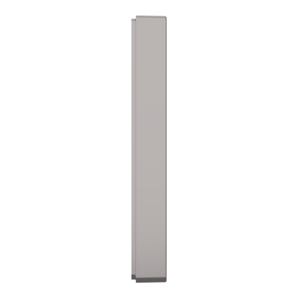 D-life - cadre de finition - métal - nickel - 1 poste