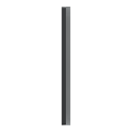 D-life - cadre de finition - verre - noir - 2 postes