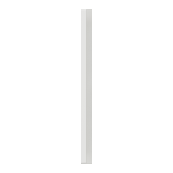 D-life - cadre de finition - verre - blanc - 2 postes