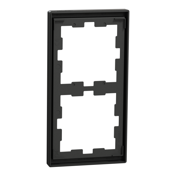 D-life - cadre de finition - anthracite - 2 postes
