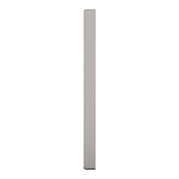 D-life - cadre de finition - métal - nickel - 2 postes