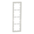 D-life - cadre de finition - verre - blanc - 4 postes