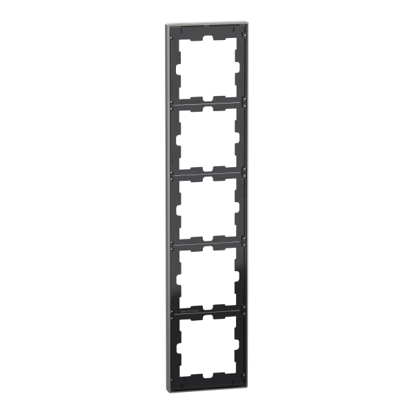 D-life - cadre de finition - métal - nickel - 5 postes