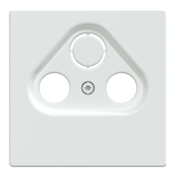 D-life - enjoliveur pour prise télévision - blanc lotus