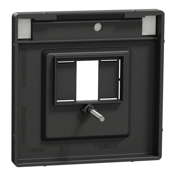D-life - enjoliveur pour prise conn multimédia - porte-étiquette - anthracite