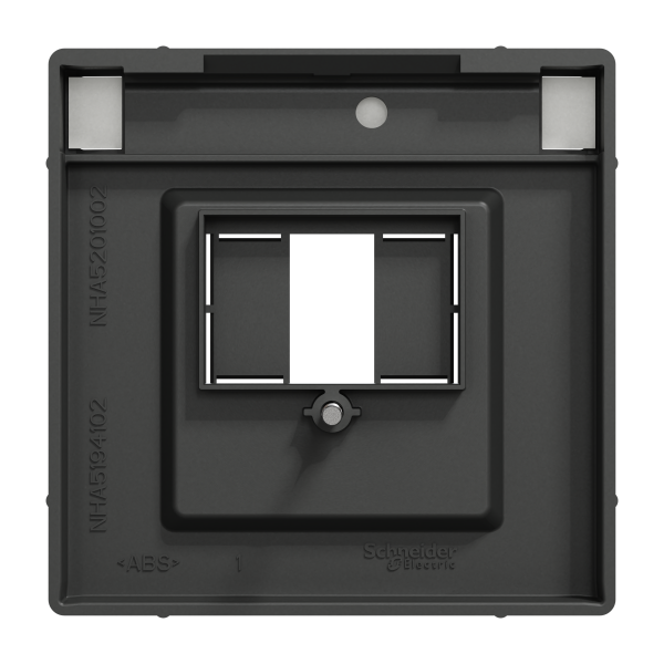 D-life - enjoliveur pour prise conn multimédia - porte-étiquette - anthracite