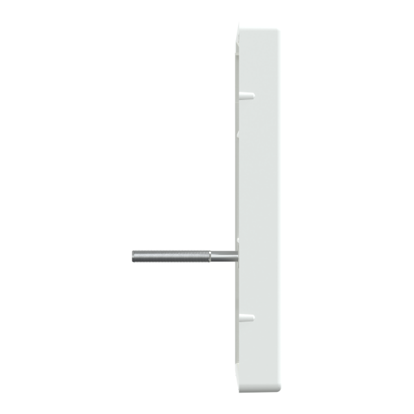 D-life - enjoliveur pour prise conn multimédia - porte-étiquette - blanc lotus