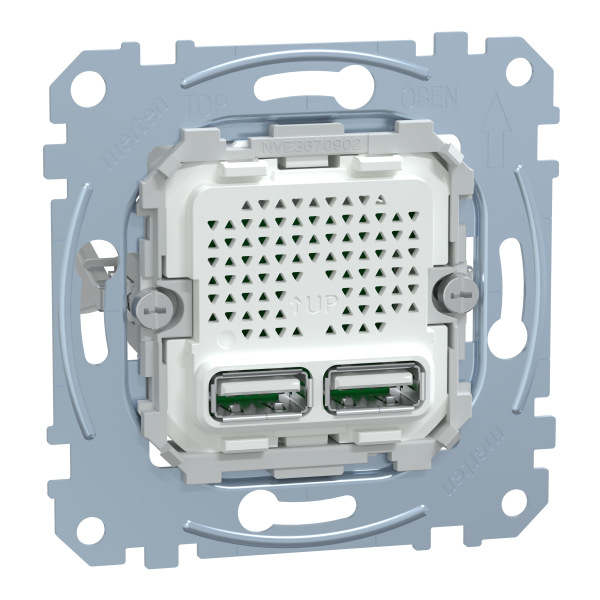 D-life - prise chargeur double - usb a+a - 2.1 a - méca seul