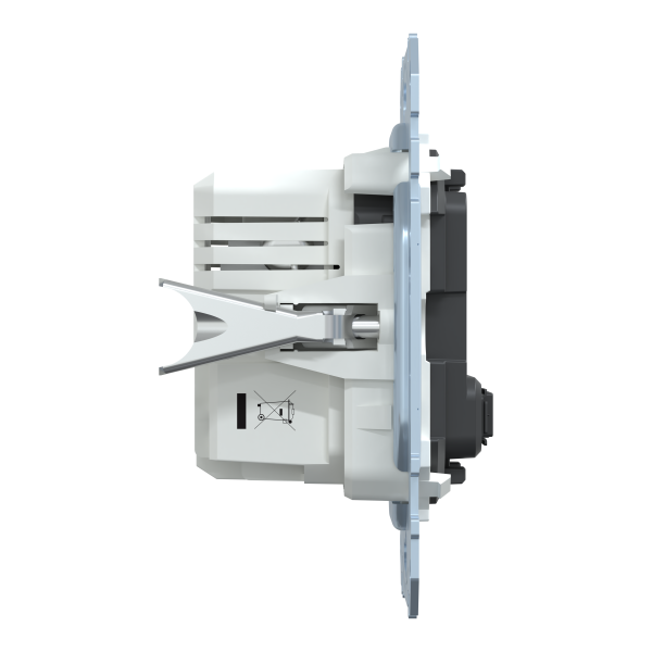 D-life - prise chargeur double - usb a+c - 2.4 a - méca seul