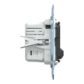 D-life - prise chargeur double - usb a+c - 2.4 a - méca seul