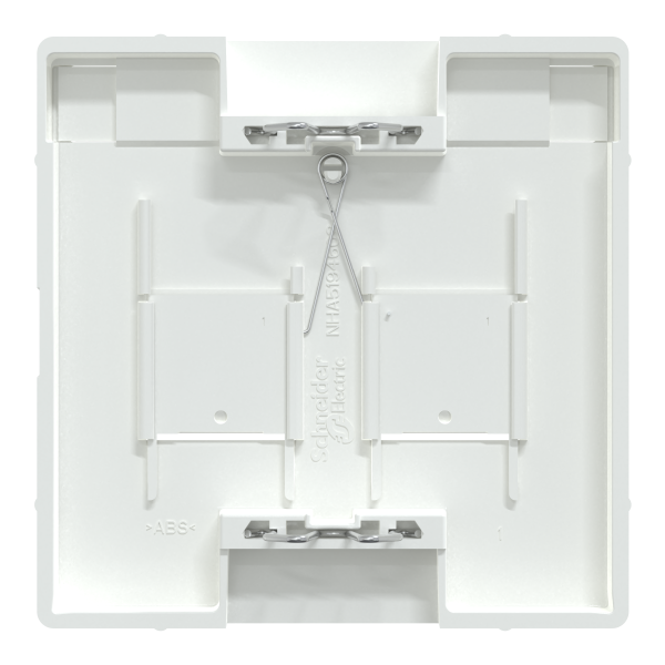 D-life - enjoliveur prise support double rj45 compatible keystone - blanc lotus