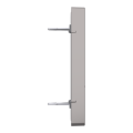 D-life - enjoliveur prise support double rj45 compatible keystone - métal nickel