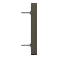 D-life - enjoliveur prise support double rj45 compatible keystone - métal mocca