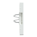 D-life - enjoliveur pour prise double rj45 actassi s-one - blanc lotus