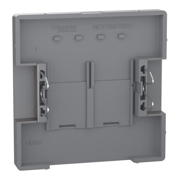 D-life - enjoliveur pour prise double rj45 actassi s-one - métal nickel