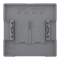 D-life - enjoliveur pour prise double rj45 actassi s-one - métal nickel