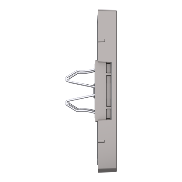 D-life - enjoliveur pour prise double rj45 actassi s-one - métal nickel