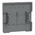 D-life - enjoliveur pour prise double rj45 actassi s-one - métal mocca