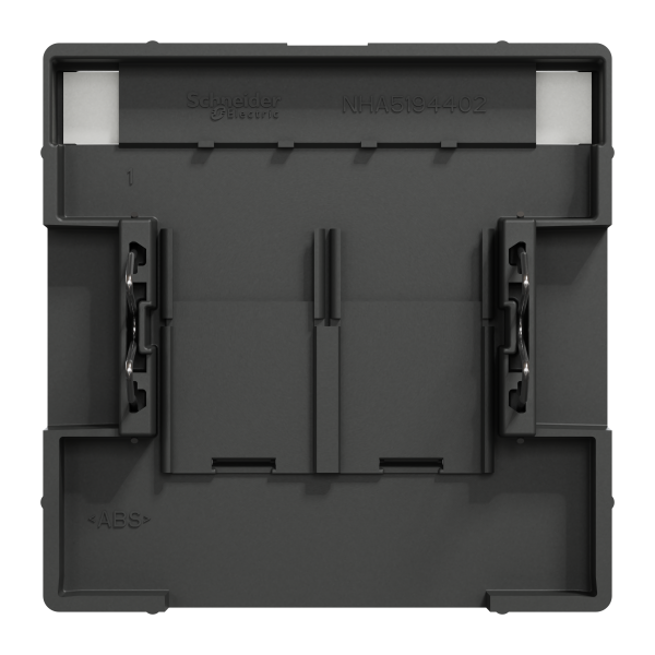 D-life - enjoliveur prise double rj45 s-one - porte-étiquette - anthracite
