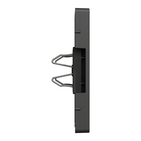 D-life - enjoliveur prise double rj45 s-one - porte-étiquette - anthracite