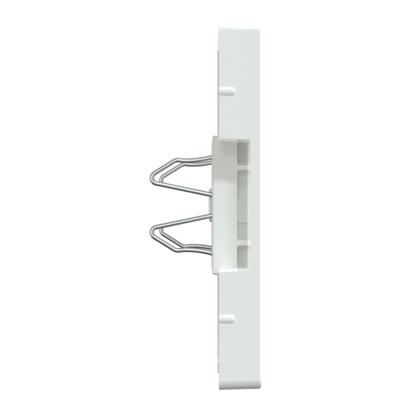 D-life - enjoliveur prise double rj45 s-one - porte-étiquette - blanc lotus