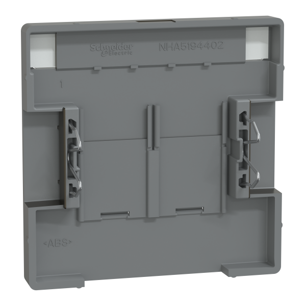 D-life - enjoliveur prise double rj45 s-one - porte-étiquette - métal mocca