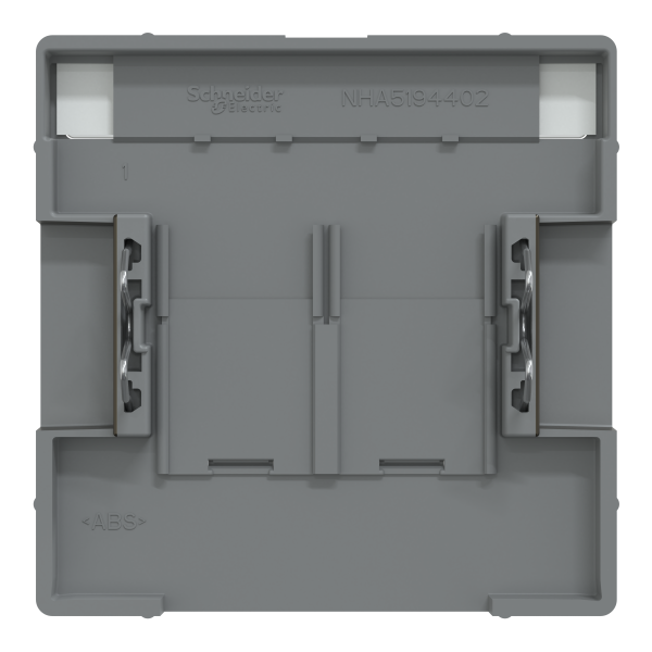 D-life - enjoliveur prise double rj45 s-one - porte-étiquette - métal mocca