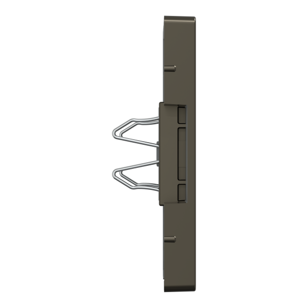 D-life - enjoliveur prise double rj45 s-one - porte-étiquette - métal mocca