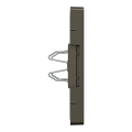 D-life - enjoliveur prise double rj45 s-one - porte-étiquette - métal mocca