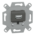 D-life - prise avec connecteur modulable usb 2.0 - méca seul