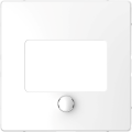 D-life - enjoliveur pour thermostat programmable écran tactile - blanc lotus