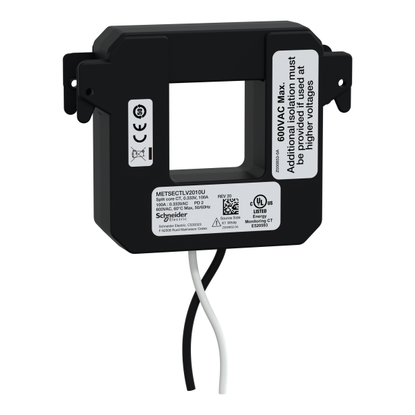 Powerlogic - ti ouvrant - t2 - 100a - sortie 0,333v - incompatible entrée 5a