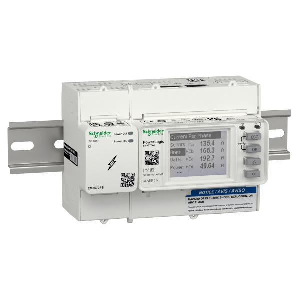 Powerlogic-compteur double port ethernet-avec alimentation