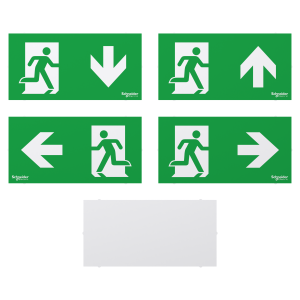 Exiway - jeu de 5 pictos de rechange spot smartbeam