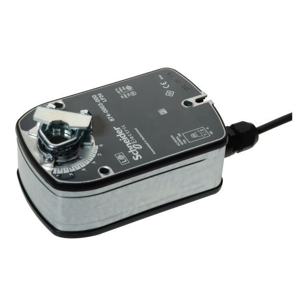 Moteur de registre 24v tor avec ressort de rappel