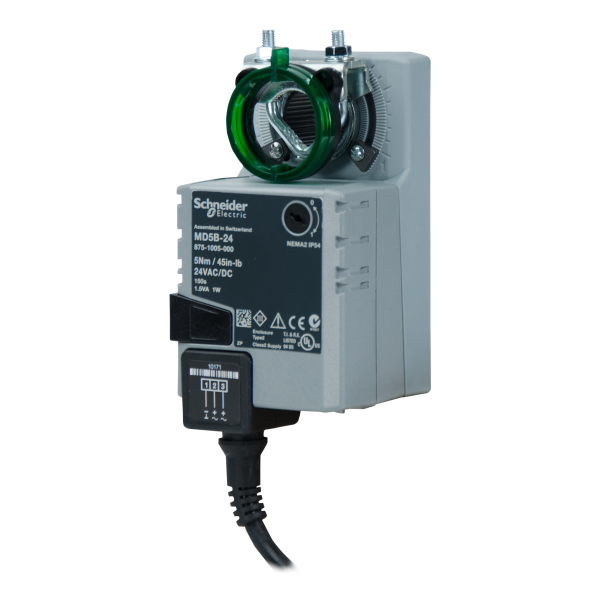 Moteur 24v 5nm signal 3pts-tor pour registre