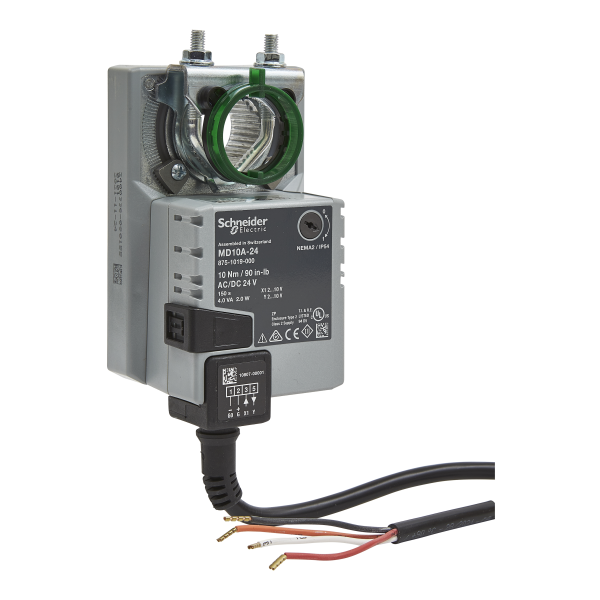 Moteur 24v 10nm signal 2..10v pour registre