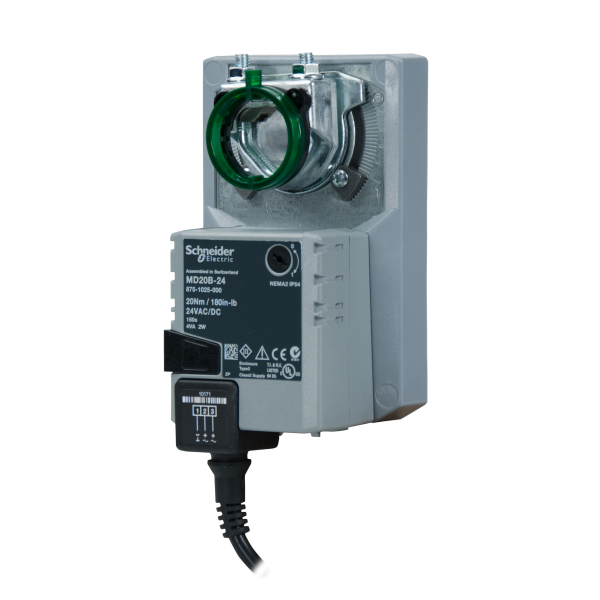 Moteur 24v 20nm signal 3pts-tor pour registre