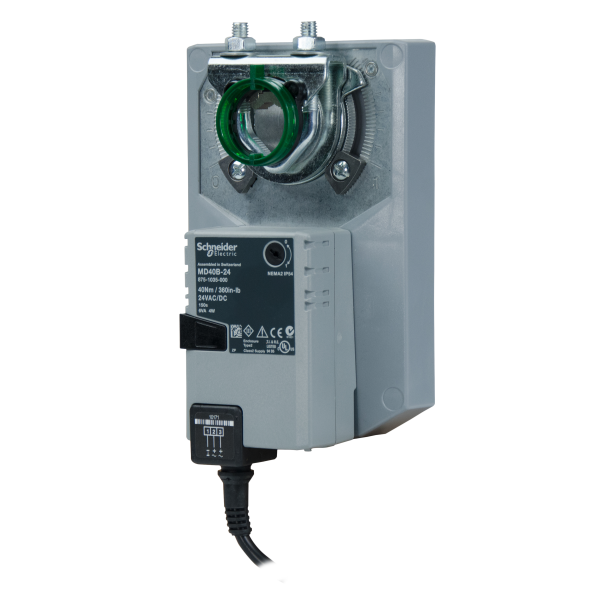Moteur 24v 40nm signal 3pts-tor pour registre
