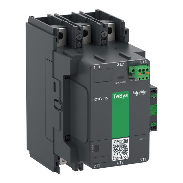 Contacteur tesys lc1g 150a 440v 3p ac3 standard 200-500v ac-dc bobine