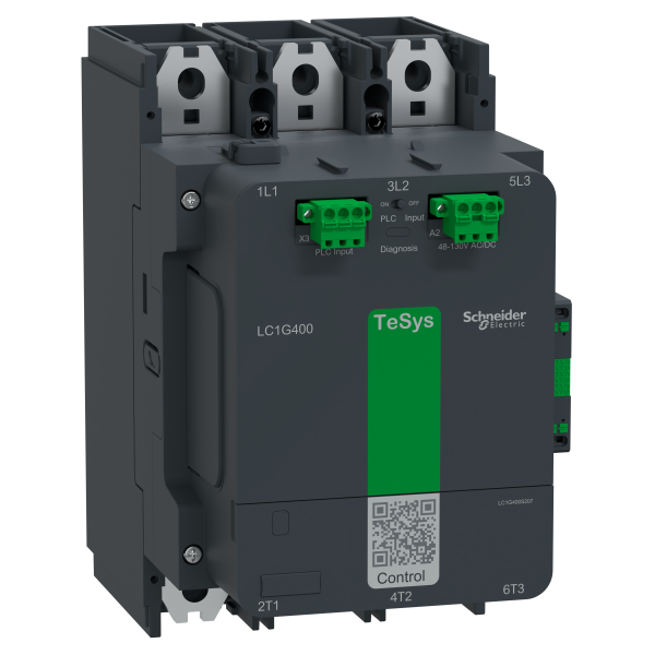 Tesys giga, 3p(3no), 400a, bobine ac/dc 48v…130v, application sncf, avanced