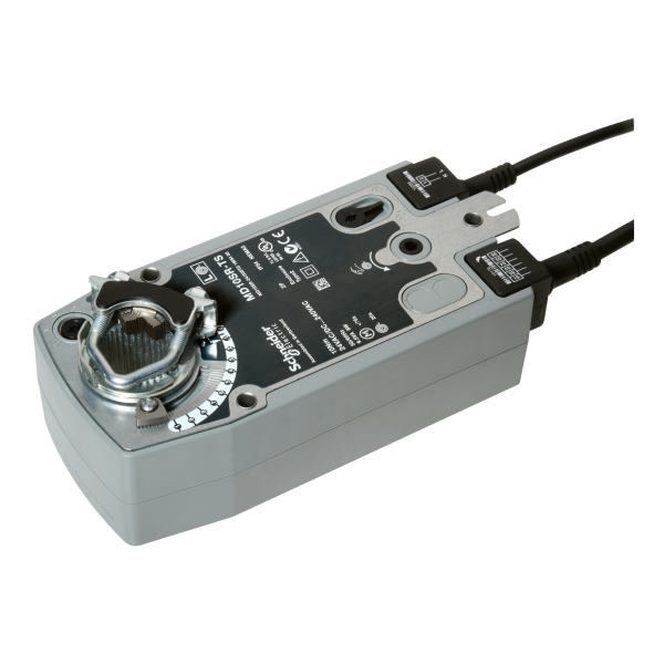 Moteur 24v/230v 10nm signal tor avec ressort de rappel + fin de course registre