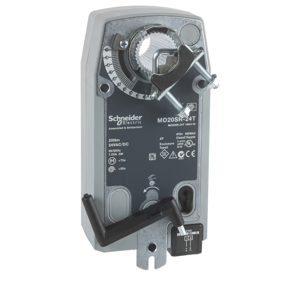 Moteur 24v 20nm signal 2..10v pour registre