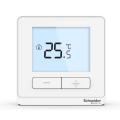 Easylogic capteur temp amb blanc +  lcd + boutons derogation de la consigne