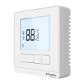 Easylogic capteur temp amb blanc +  lcd + boutons derogation de la consigne