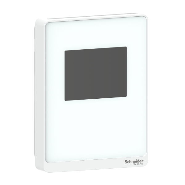 Spacelogic - sonde d'ambiance slp - ecran couleur - pm/co2/cov/hr/t - optm blanc