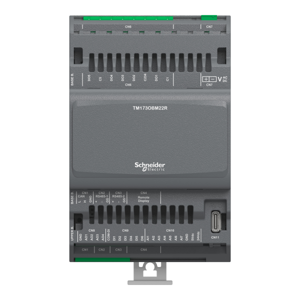 Contrôleurs logiques m173 optimized sans afficheur 22 e/s , 2 rs485