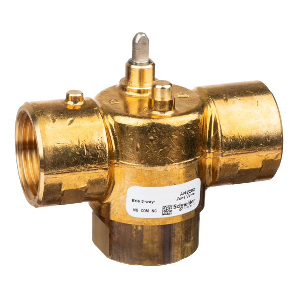Vanne 3 voies de zone tor pn20 dn25 kv6,9